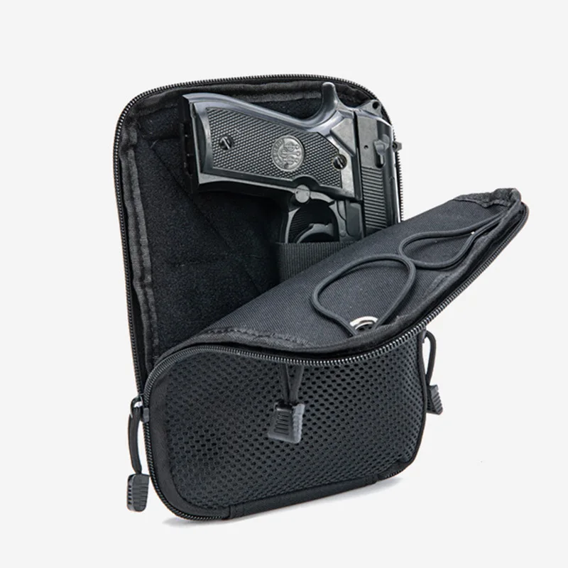 Edc Carry Handgun - Molle Tactical Concealed Gun Holster Pouch