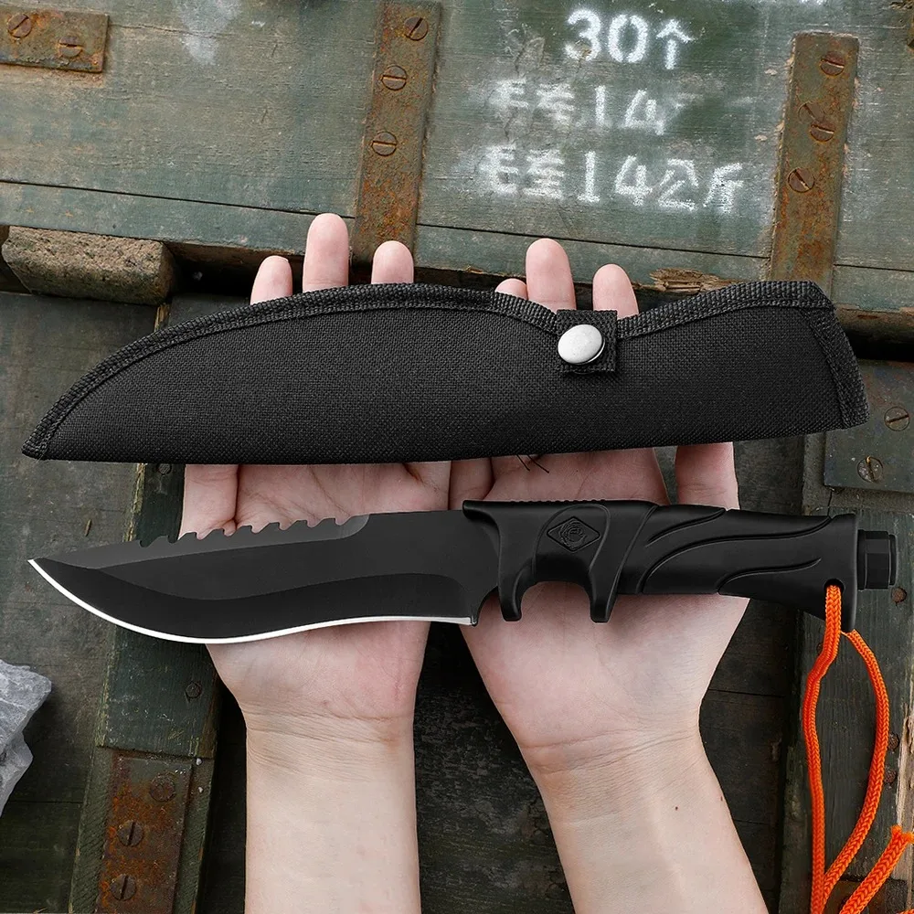 Edc Concealed Carry Knife - Fixed Blade Straight Knife High Hardness