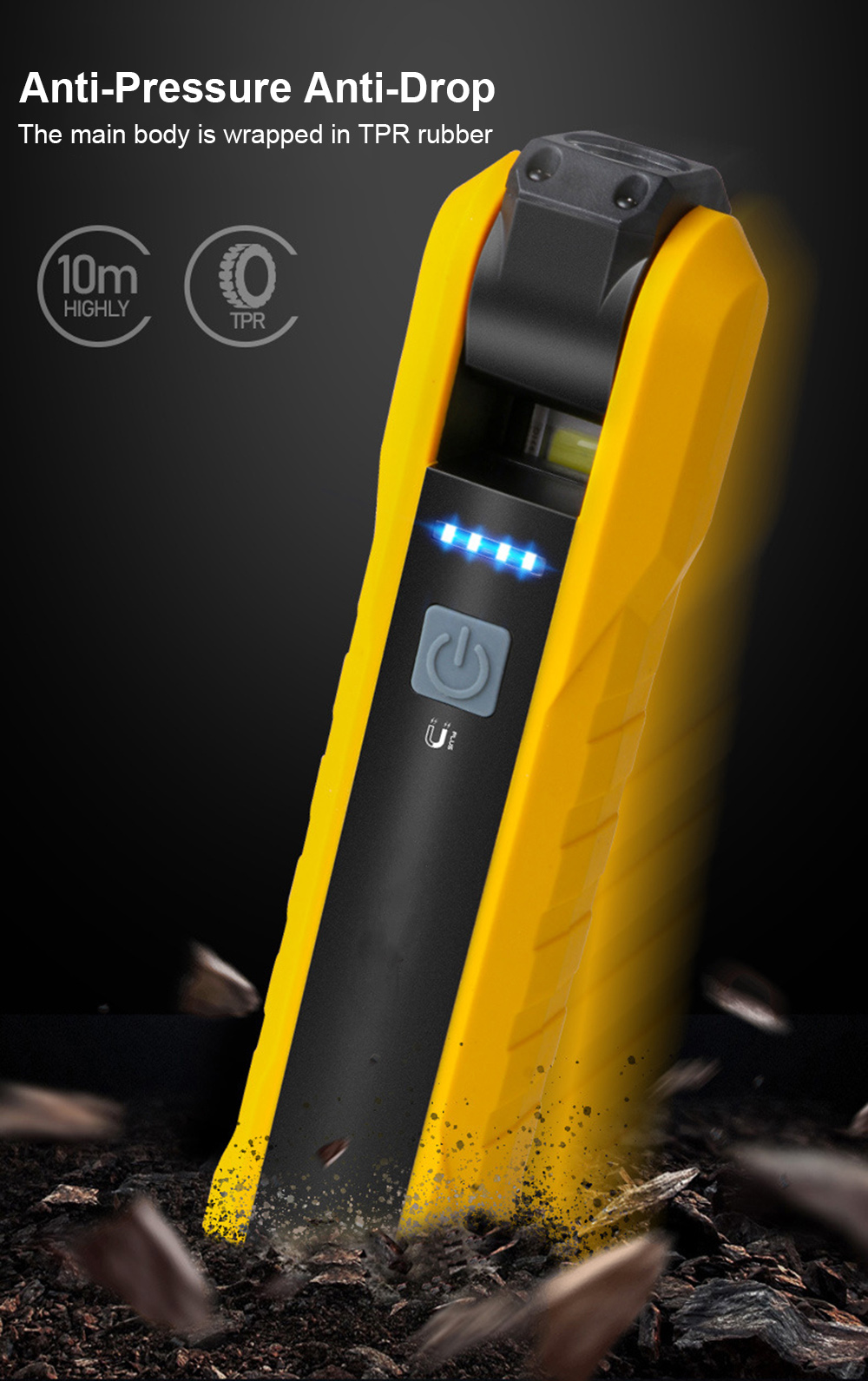 Edc Car Carry - E2 Flashlight EDC With Magnet Work