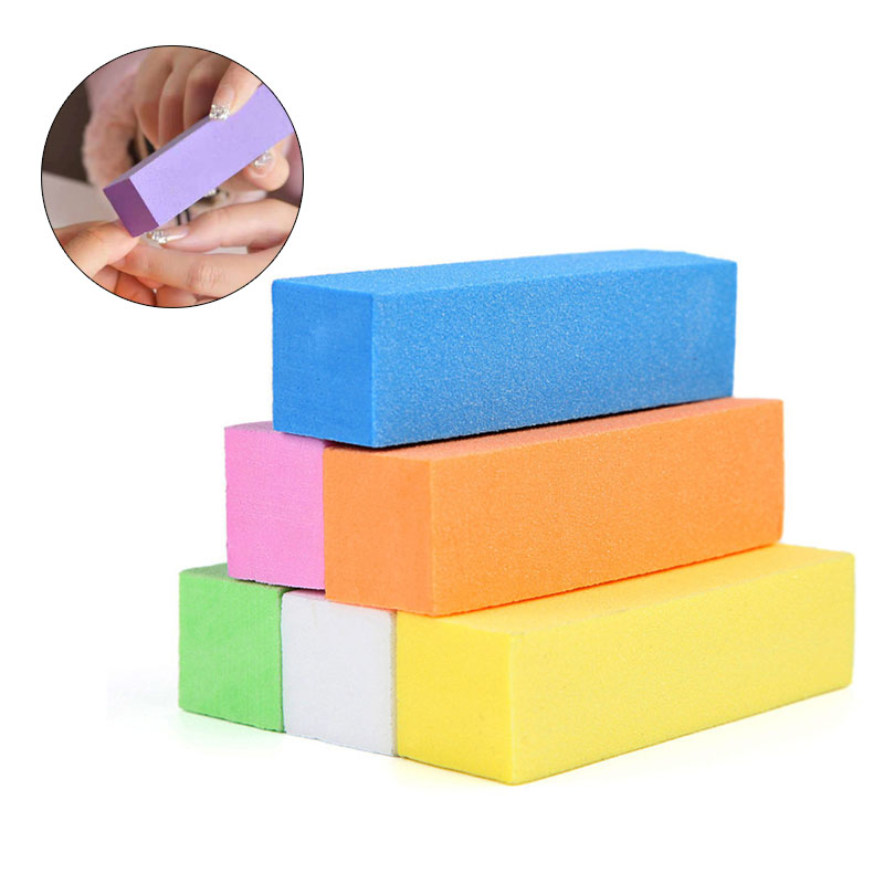 Nail File Titanium - 2/5/10 Pcs Nail Art Sanding Sponge