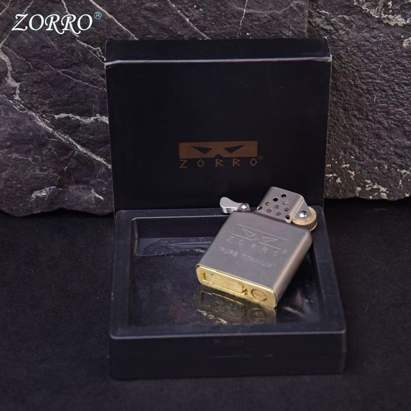 Lighter Insert Zippo - ZORRO Titanium Liner, The Second Generation