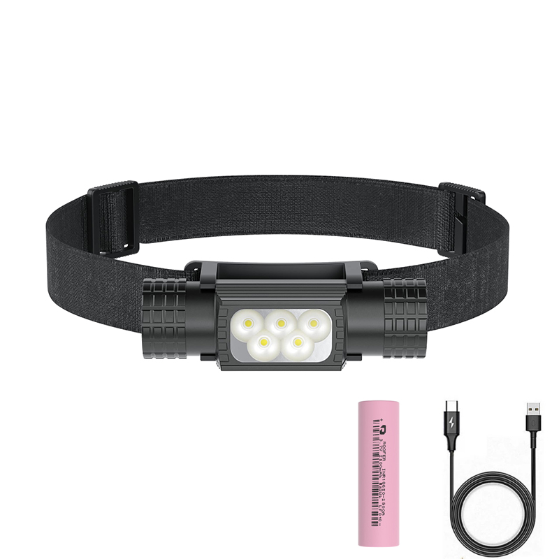 Edc (Every Day Carry - Portable USB C Rechargeable LED Headlamp