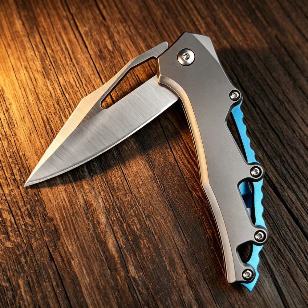 Edc Concealed Carry Knife - Compact EDC Folding Knife D2 Steel