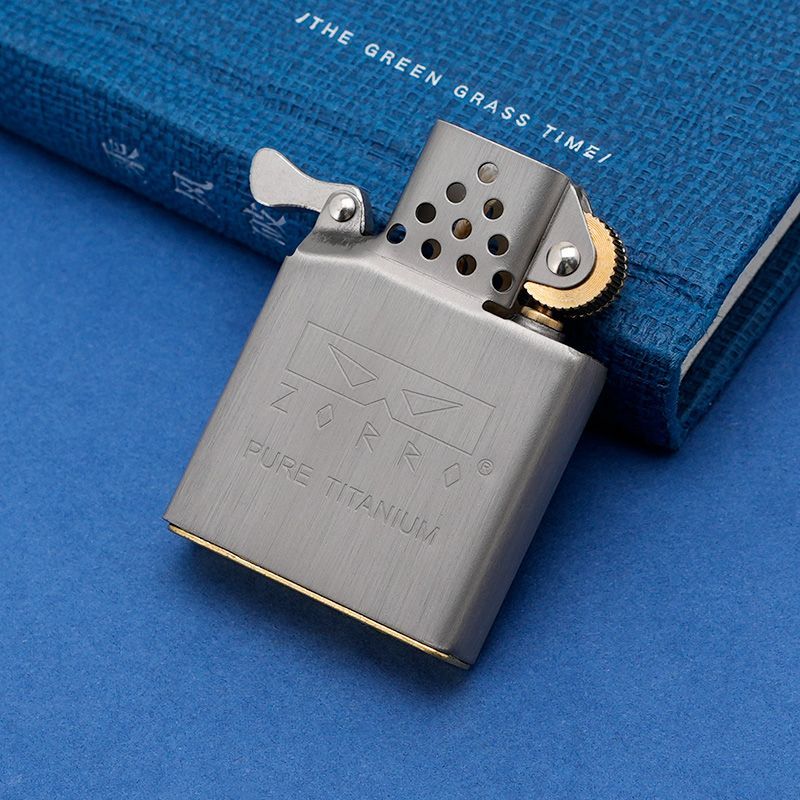 Lighter Insert Zippo - Zorro Titanium Insert Windproof Fluid Lighter
