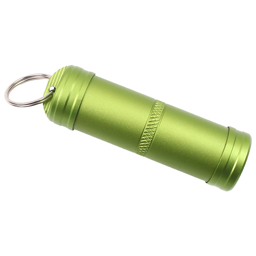 1Pcs Waterproof Pill Holder Al - Pill Fob Capsule 评论和价格