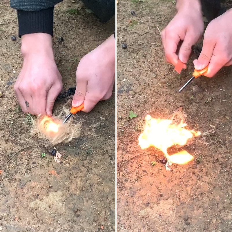 Outdoor Survival Flint Fire St - Ferro Rod Striker 评论和价格