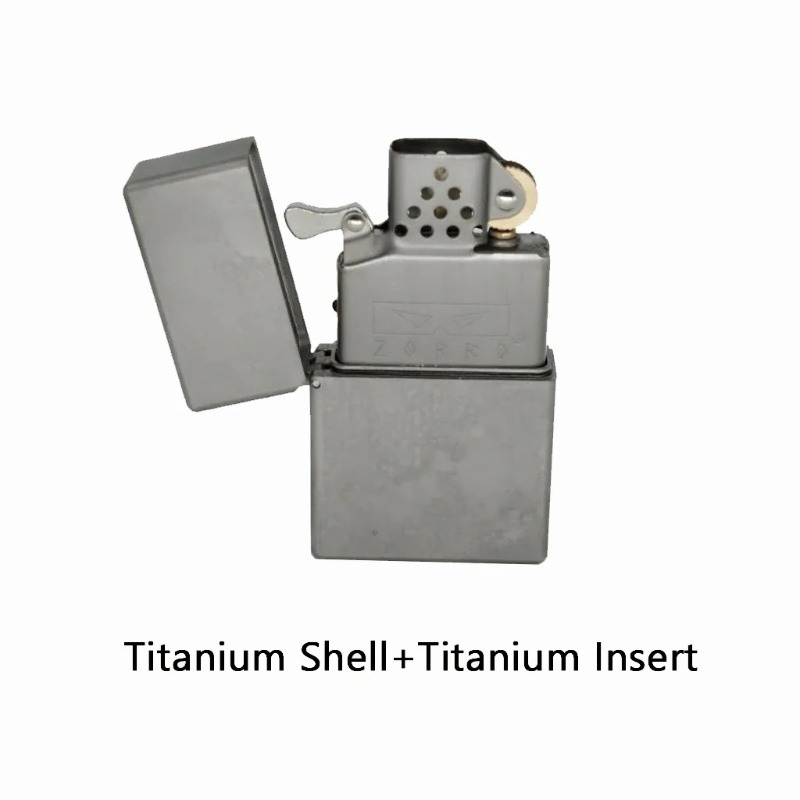 Zorro New titanium alloy shell - Lighter Insert Zippo 评论和价格