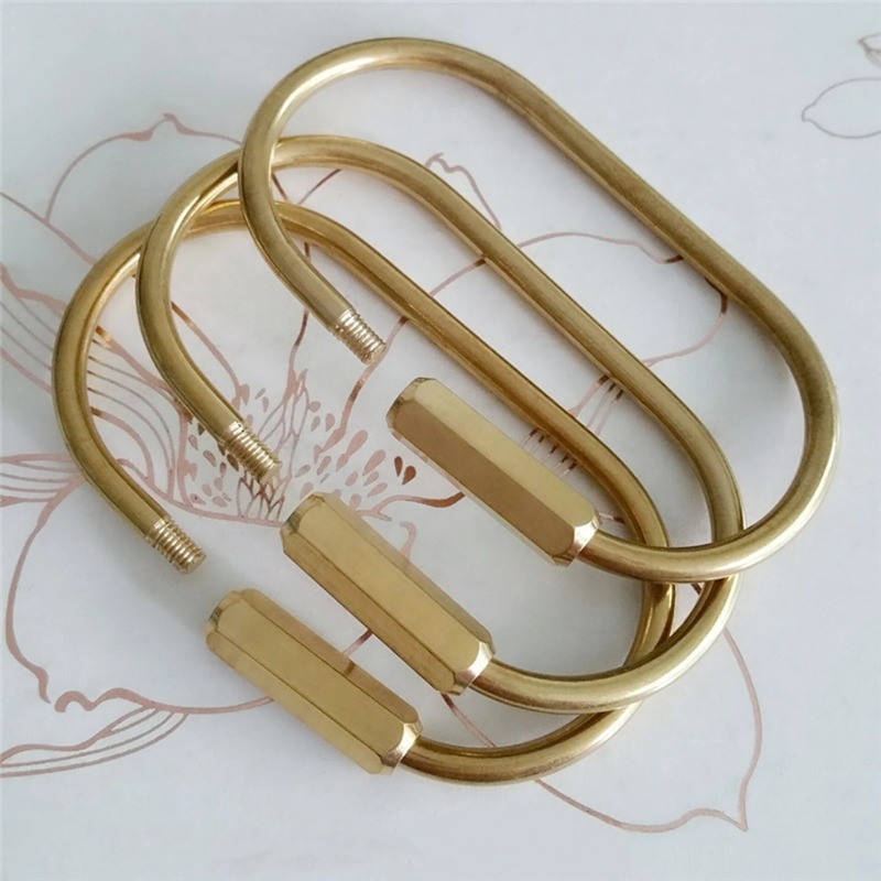 Solid Brass Screw Keychain D-S - Edc Car Carry 评论和价格