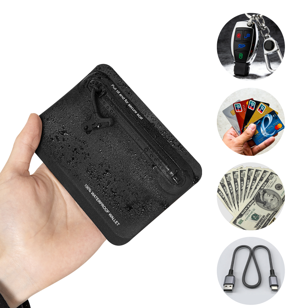 Waterproof Zipper Coin Purse O - Edc Carry Coins 评论和价格