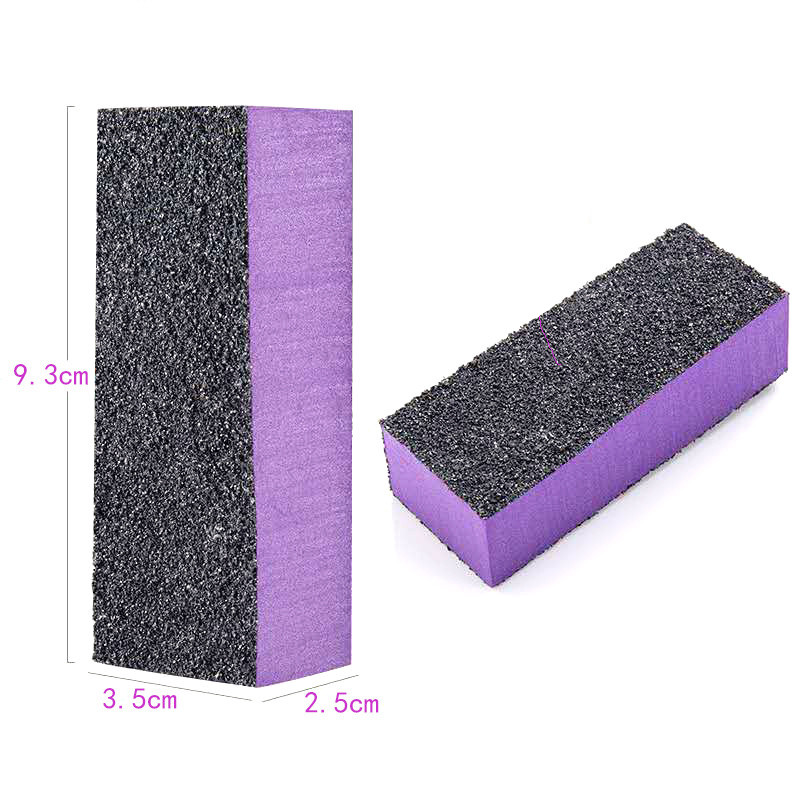 10/20/50pcs 3 Side Sponge Nail - Nail File Titanium 评论和价格