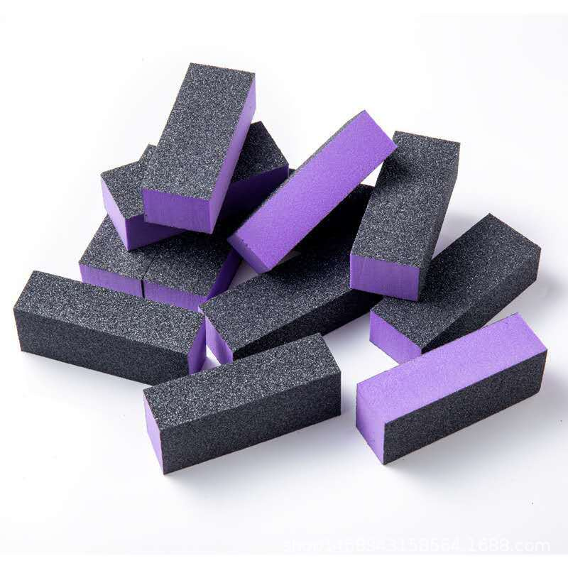 10/20/50pcs 3 Side Sponge Nail - Nail File Titanium 评论和价格