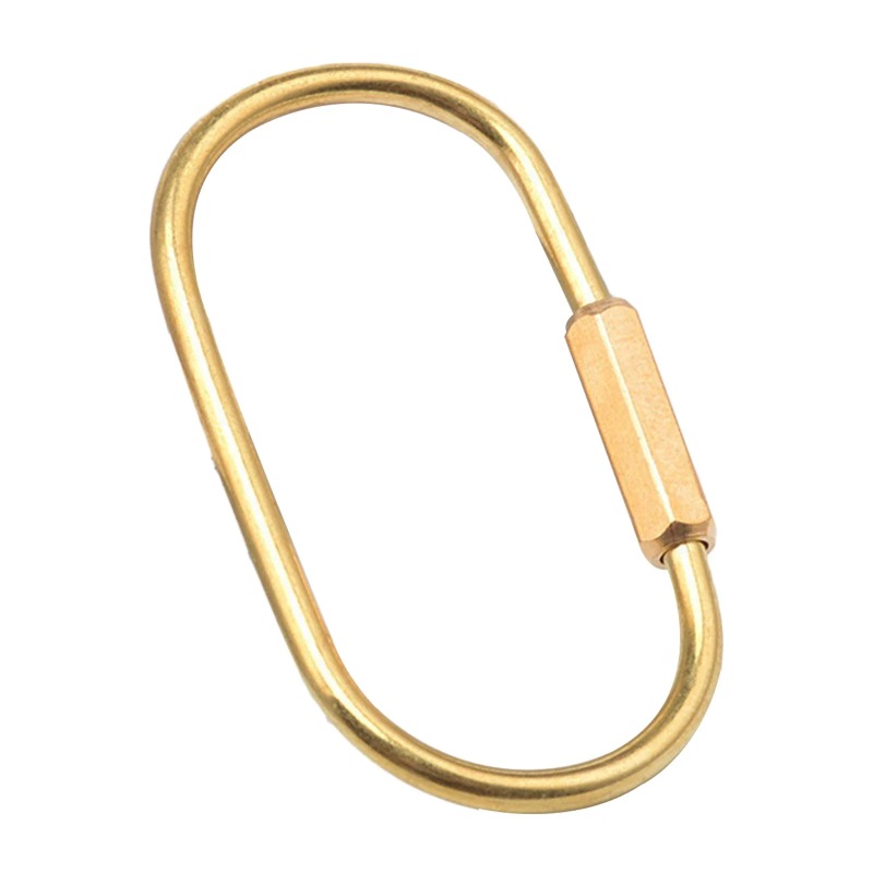 Solid Brass Screw Lock Keychai - Edc Car Carry 评论和价格
