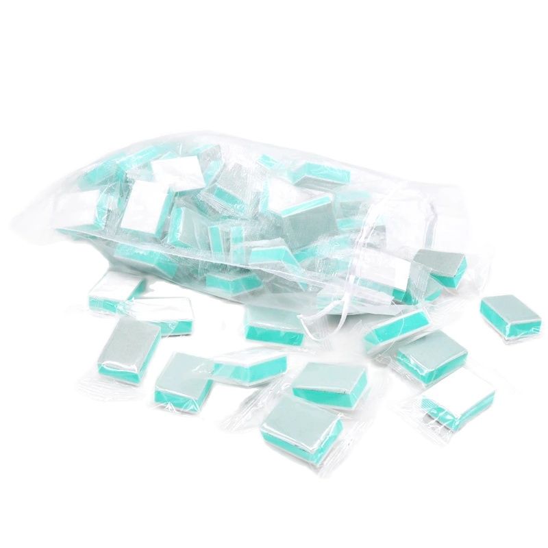 50 Pcs/bag Nail Buffer File Bl - Nail File Titanium 评论和价格