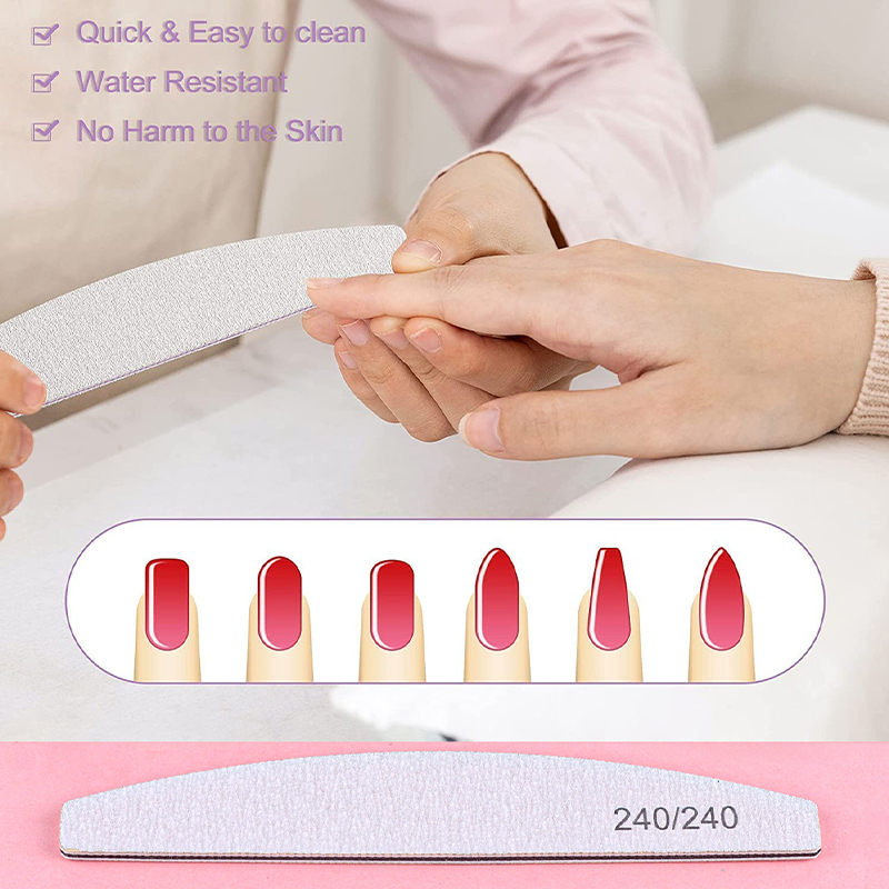 5/10Pcs Professional Nail File - Nail File Titanium 评论和价格