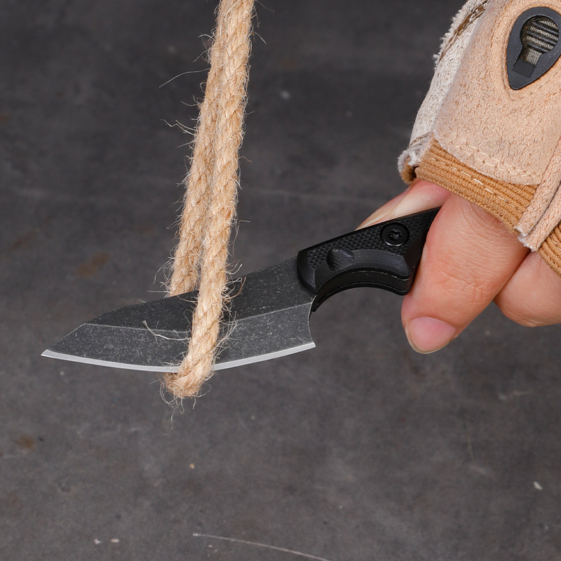 5CR15 Stainless Steel Small Fi - Edc Carry Pocket Knife 评论和价格