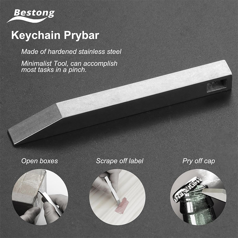 EDC Pry Bar, Heavy Duty Keycha - Edc (Every Day Carry 评论和价格