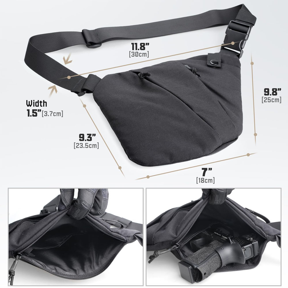 Tactical Concealed Gun Carry B - Edc Carry Handgun 评论和价格