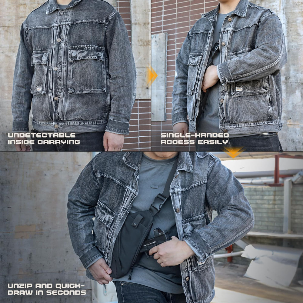 Tactical Concealed Gun Carry B - Edc Carry Handgun 评论和价格