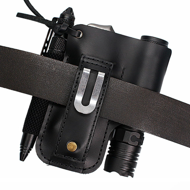 EDC Leather Flashlight Tool Ho - Edc Everyday Carry 评论和价格