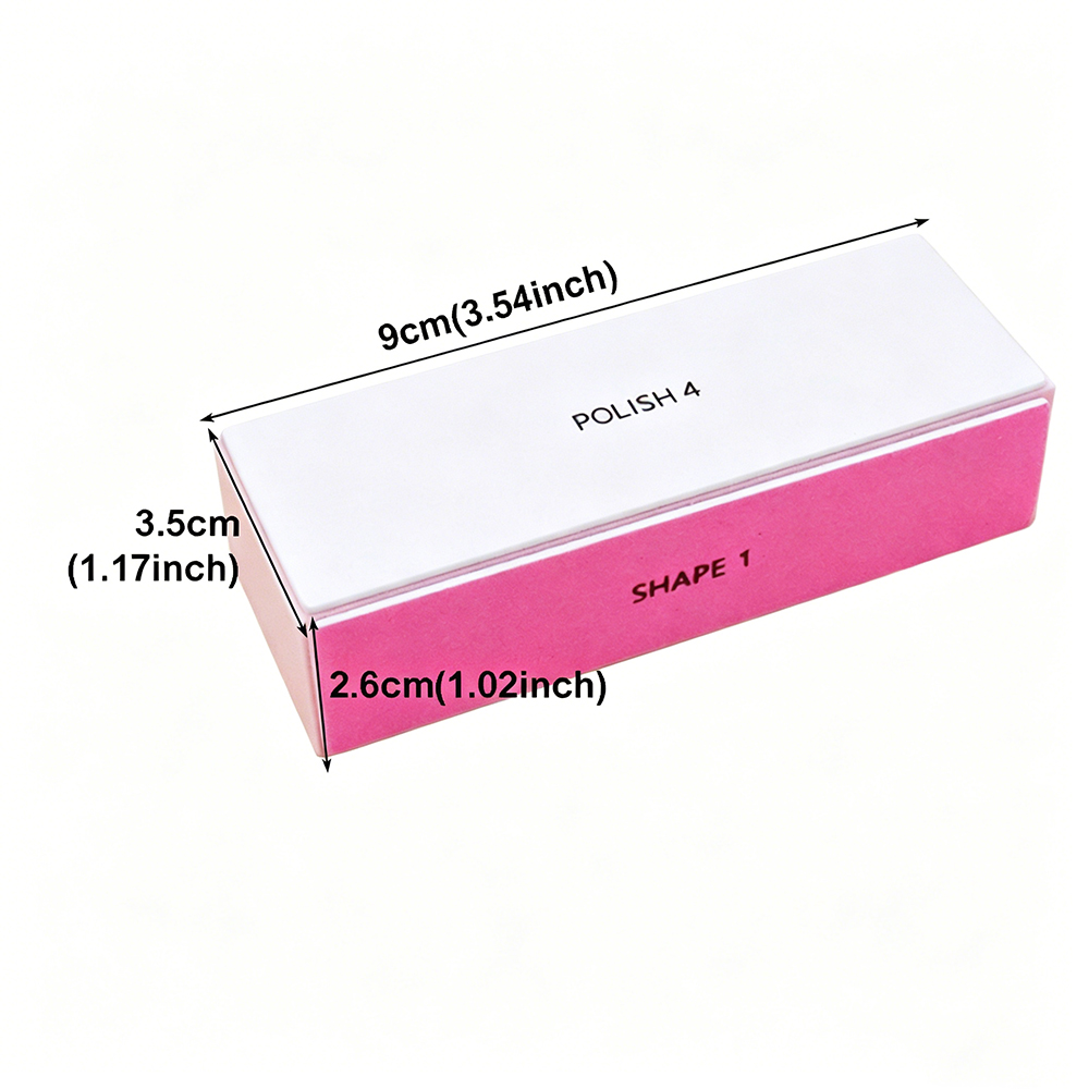 20/50Pcs Nail Polishing Block  - Nail File Titanium 评论和价格
