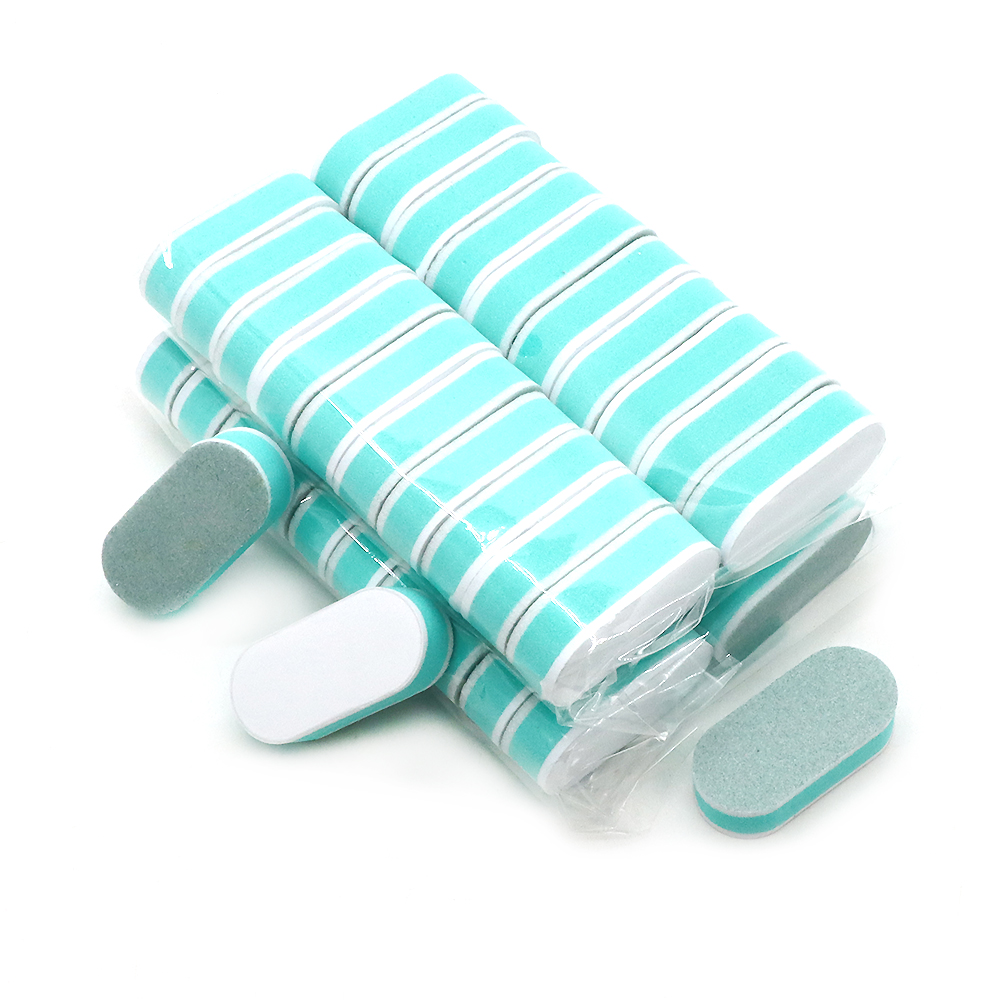 10/60/120pcs Mini Nail Buffer  - Nail File Titanium 评论和价格