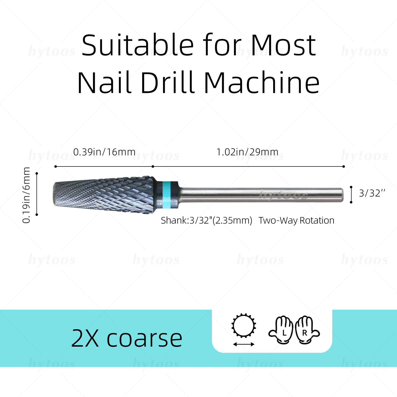 HYTOOS Safety 5 in 1 Pro Nail  - Nail File Titanium 评论和价格