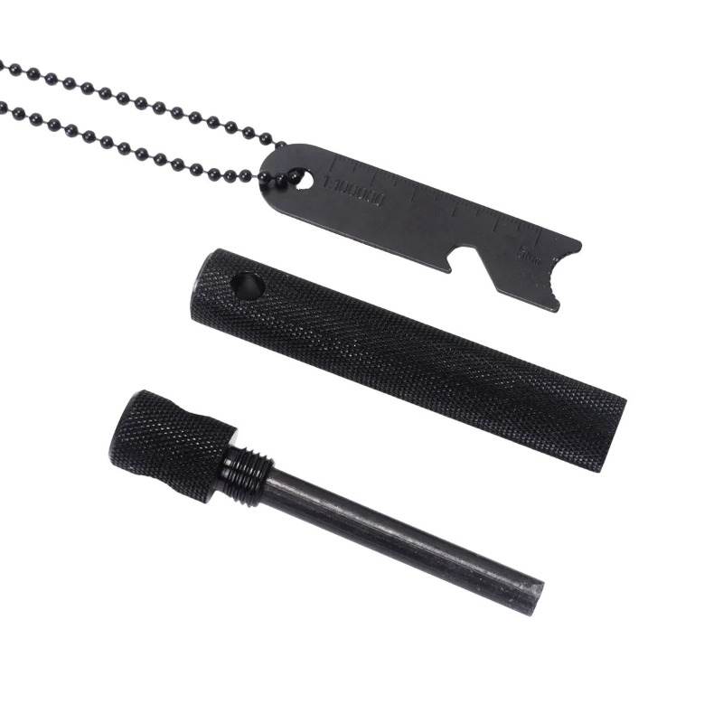Magnesium Rod with Compass - W - Ferro Rod Striker 评论和价格
