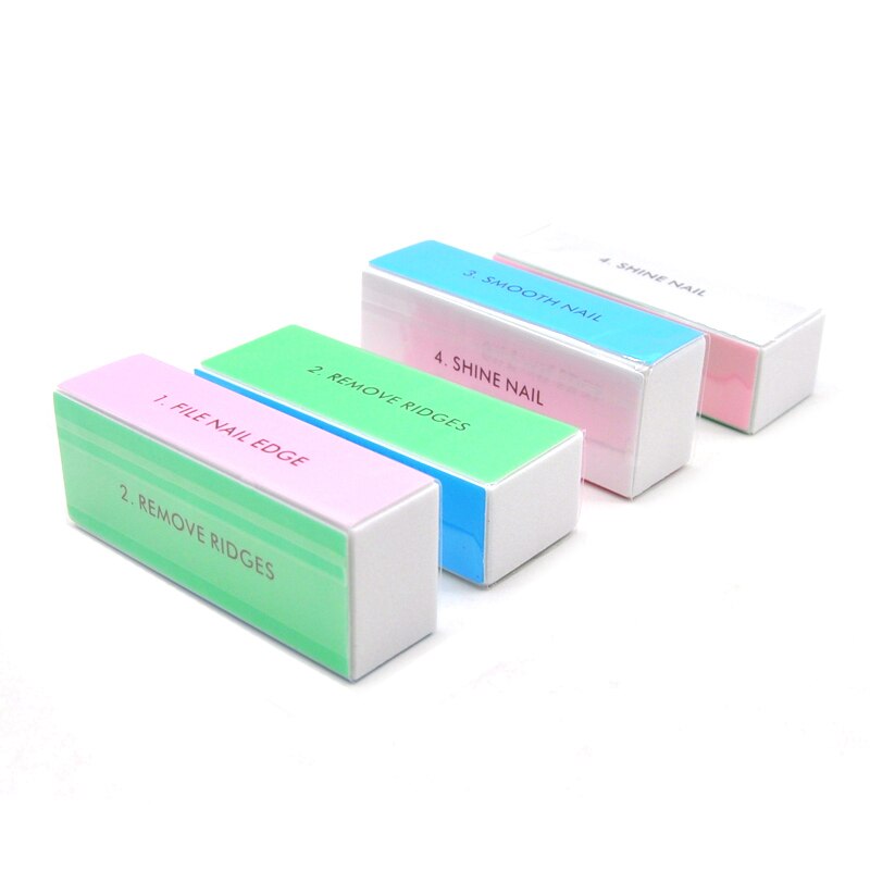 5pcs  Colorful Buffing Block 4 - Nail File Titanium 评论和价格