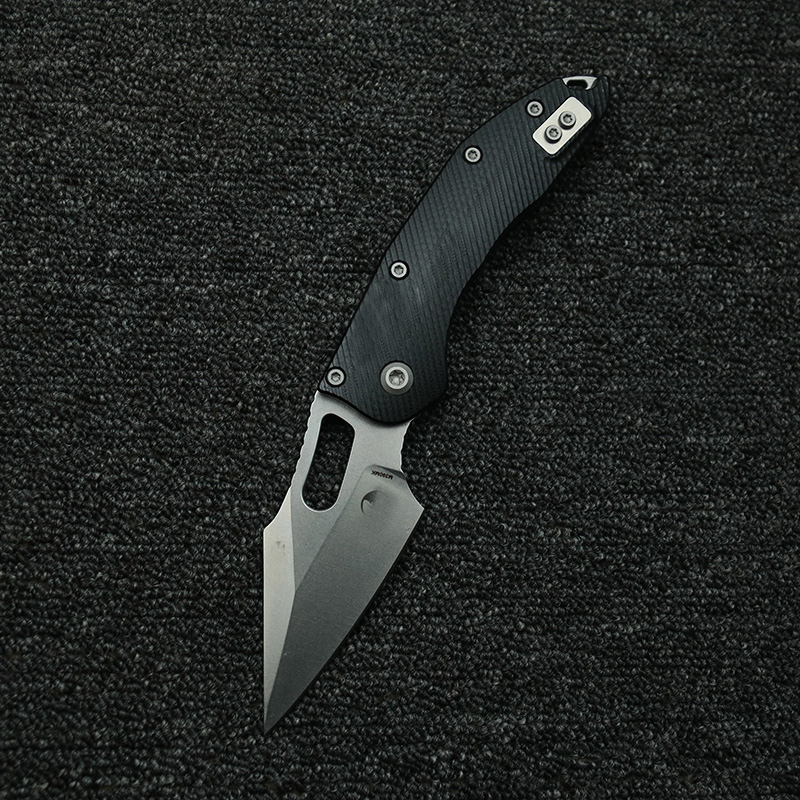 LEMIFSHE  Manual Stitch Textur - Edc Carry Pocket Knife 评论和价格