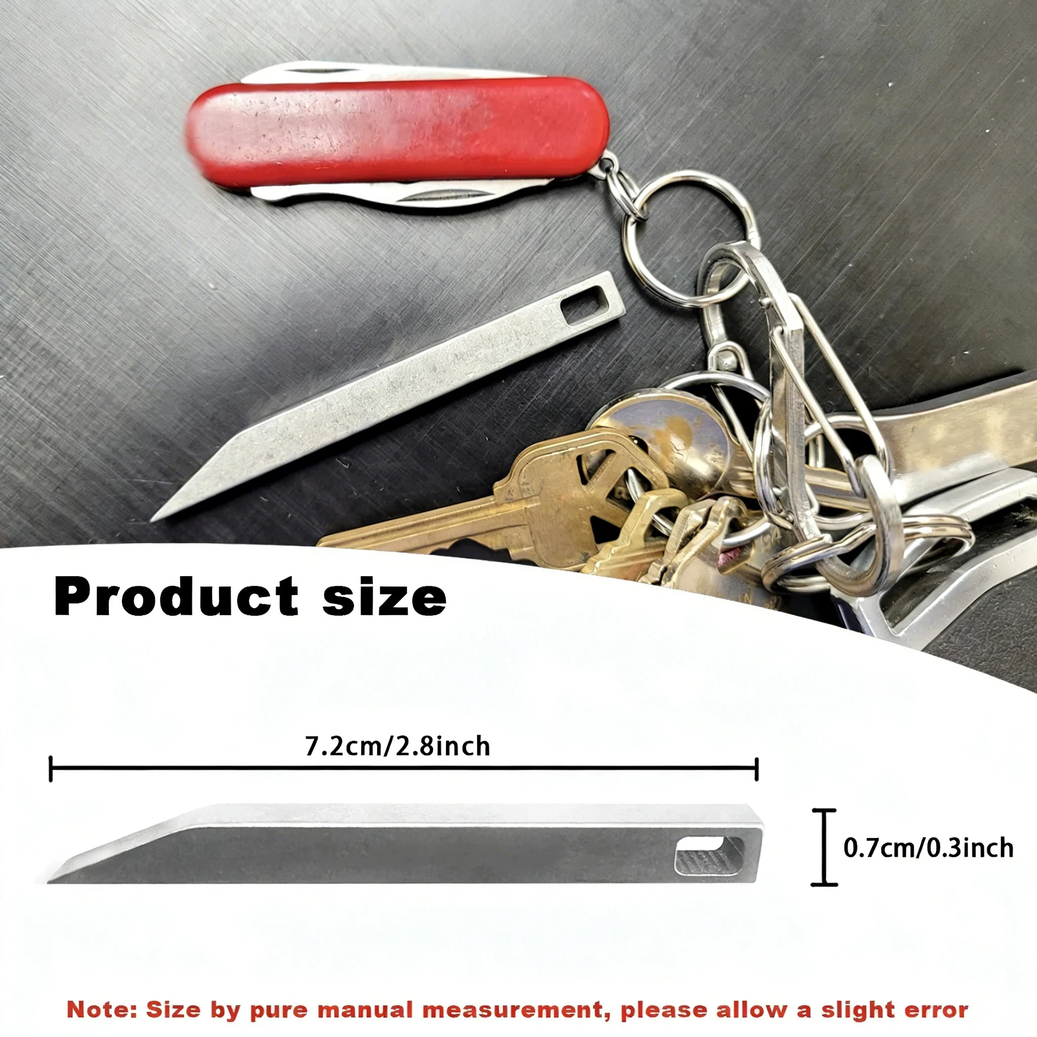 Heavy Duty Keychain Prybar EDC - Edc Everyday Carry 评论和价格