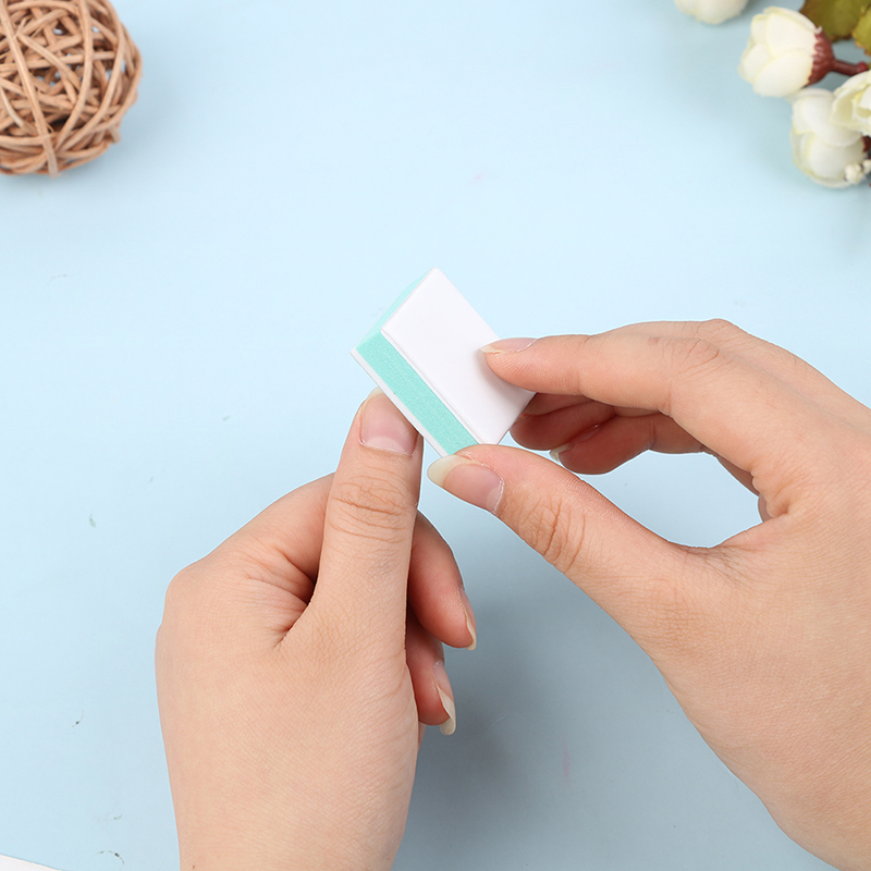50 Pcs/lot Mini Nail Buffer Bl - Nail File Titanium 评论和价格
