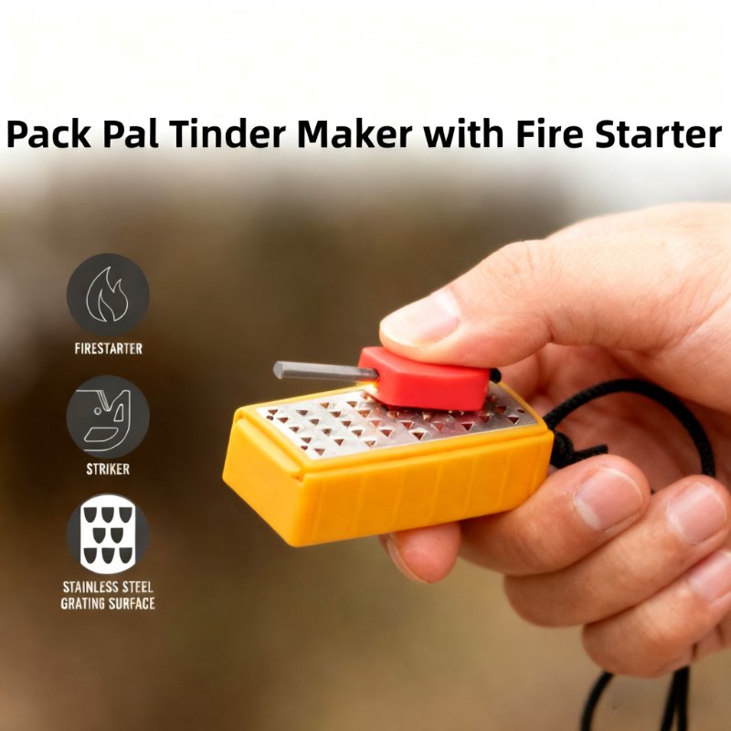 Lightweight Tinder Maker with  - Ferro Rod Striker 评论和价格