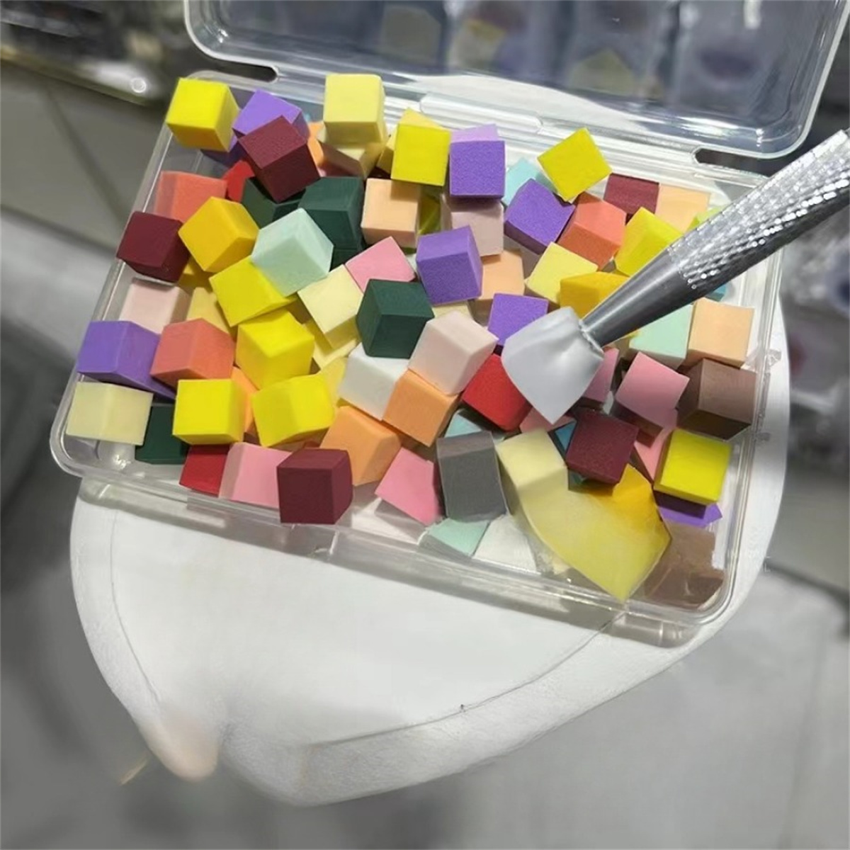 1set 100pcs Nail Care Gradual  - Nail File Titanium 评论和价格