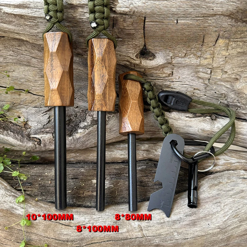 New Outdoor Flint Fire Starter - Ferro Rod Striker 评论和价格