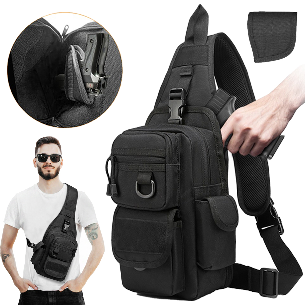 Tactical Pistol Bag Concealed  - Edc Concealed Carry Backpack 评论和价格