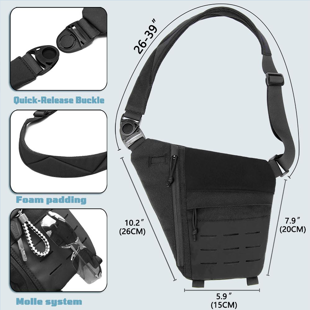 Tactical Bag Concealed Gun Bag - Edc Concealed Carry Backpack 评论和价格
